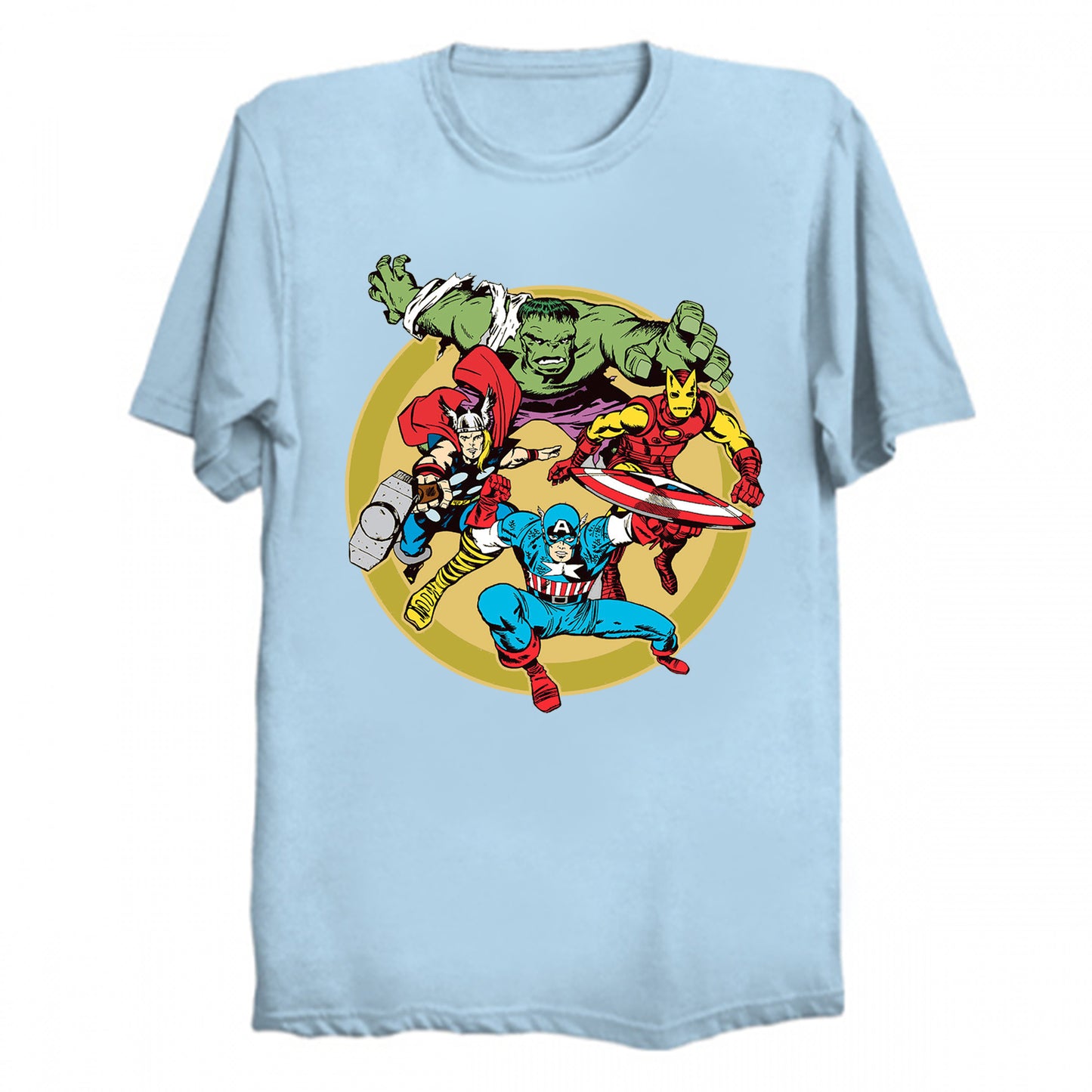 Marvel - Earth's Mightiest Heroes T-Shirt (various colors)