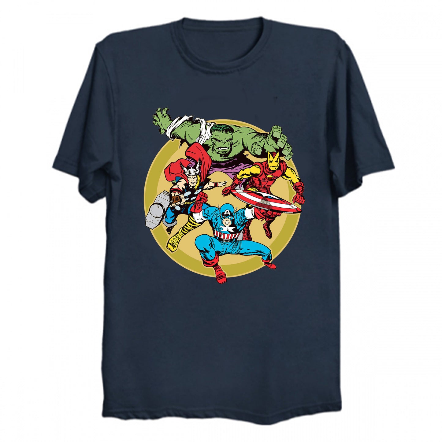 Marvel - Earth's Mightiest Heroes T-Shirt (various colors)