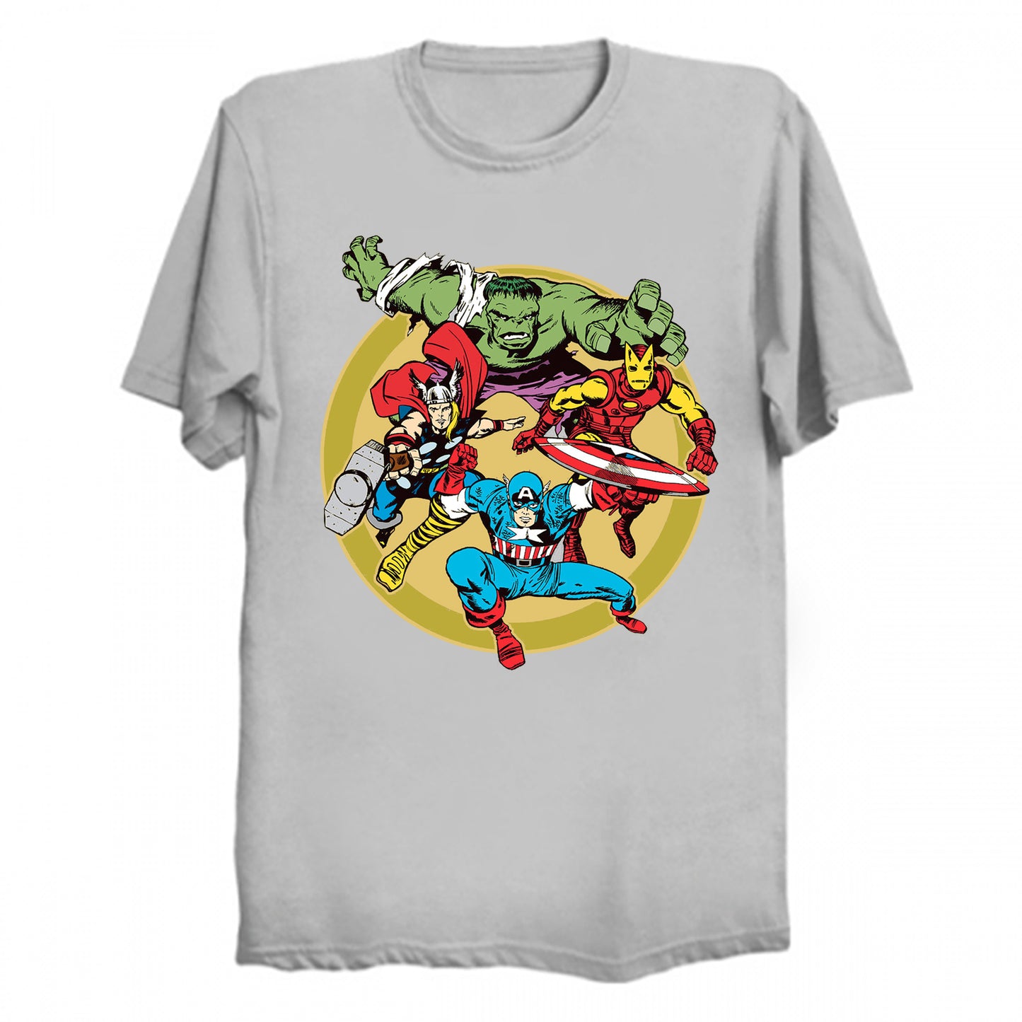 Marvel - Earth's Mightiest Heroes T-Shirt (various colors)