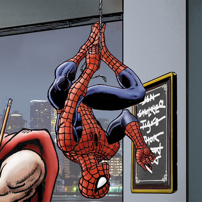 Marvel Superheroes Relax Playing Pool -Digital Download