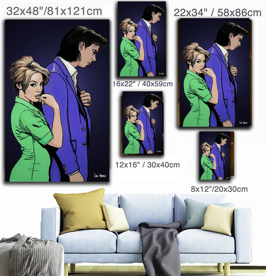 Kylie Minogue & Nick Cave - Art Print/Poster