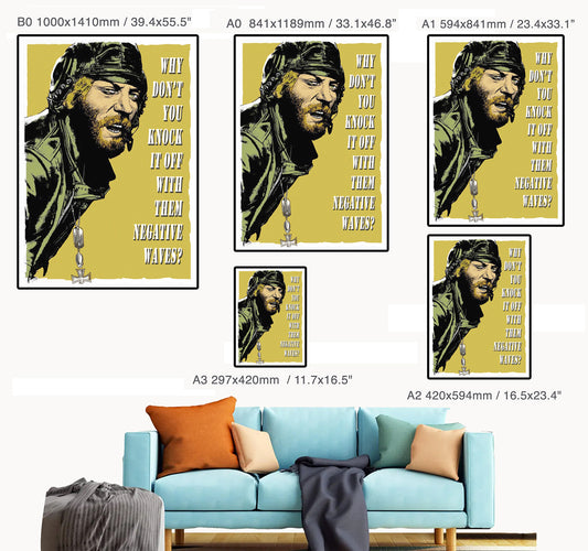Kelly's Heroes - Oddball Says   -Art Print/Poster