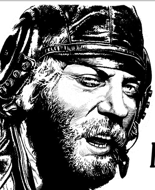Kelly's Heroes - Oddball Says  b/w -Art Print/Poster