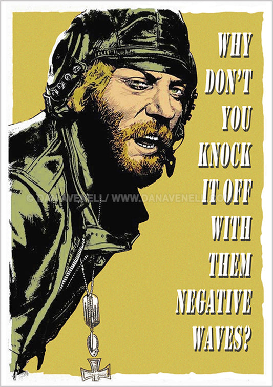 Kelly's Heroes - Oddball Says - Mounted Canvas