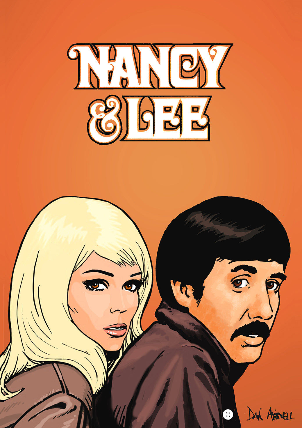 Nancy Sinatra and Lee Hazlewood - Art Print/Poster