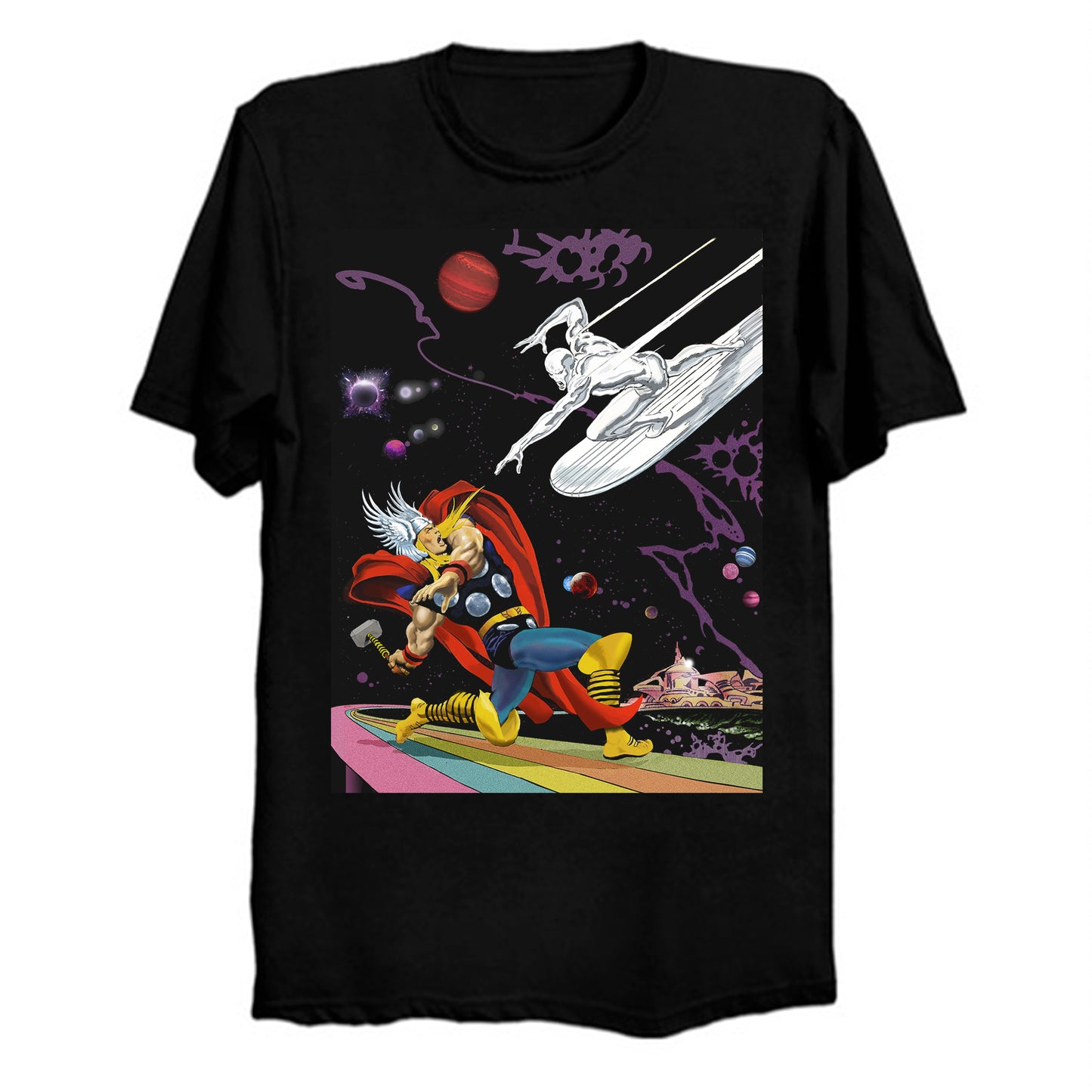 Marvel- Thor vs Silver Surfer T-Shirt