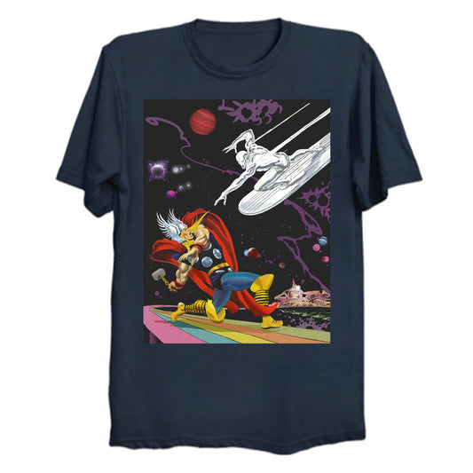 Marvel- Thor vs Silver Surfer T-Shirt