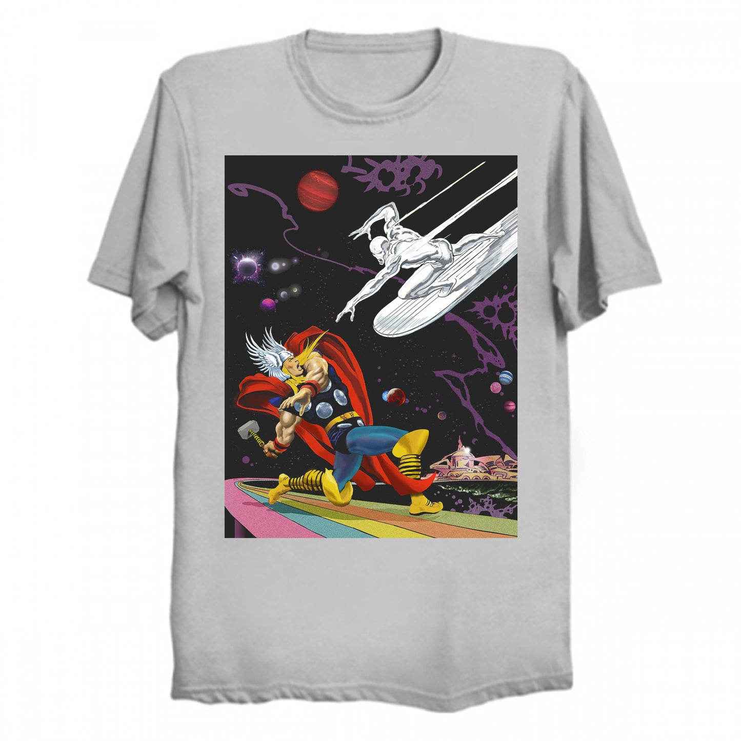 Marvel- Thor vs Silver Surfer T-Shirt