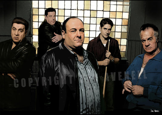 The Sopranos - Art Print/Poster