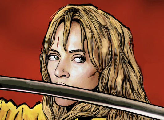 Tarantino: Kill Bill - Beatrix Kiddo The Bride   Art Print/Poster