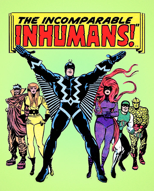 Kirby at Marvel - The Inhumans T-Shirt  (various colors)