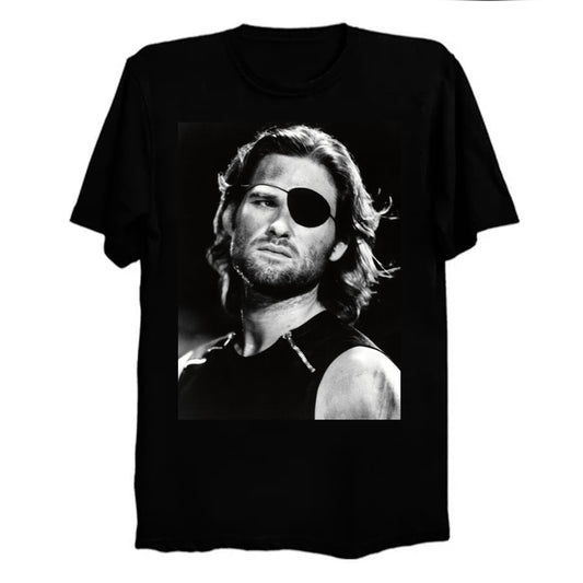 Escape From New York - Kurt Russell as Snake Plissken T-Shirt  (various colors)