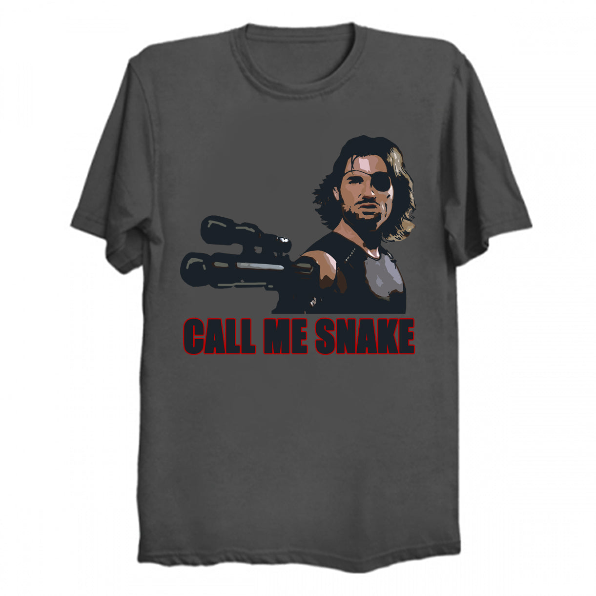 Escape From New York - Plissken - 'Call Me Snake' T-Shirt (various colors)