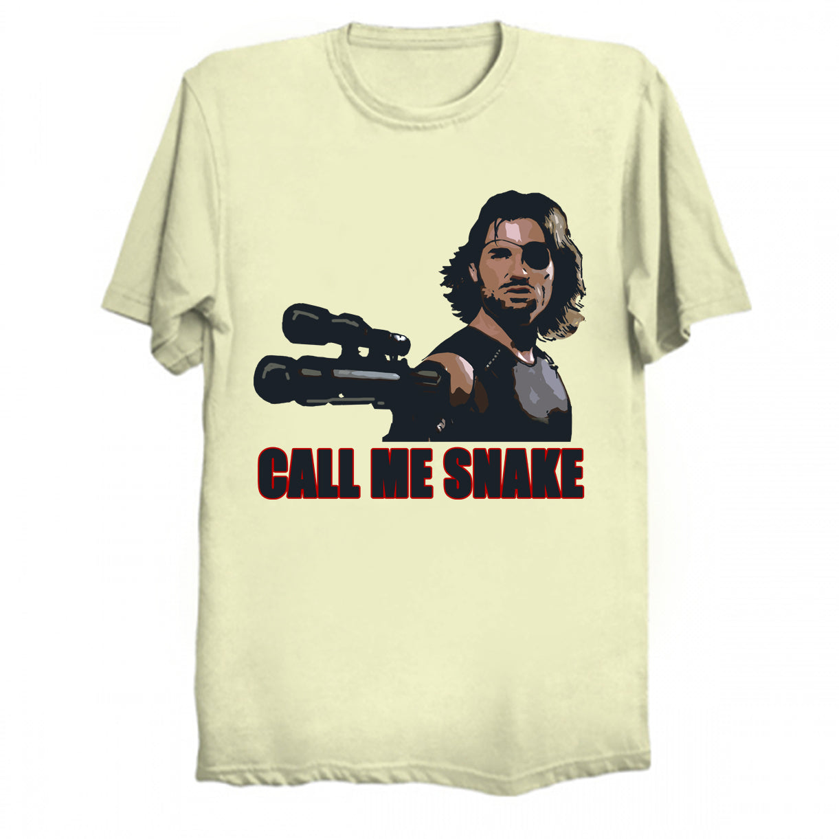 Escape From New York - Plissken - 'Call Me Snake' T-Shirt (various colors)