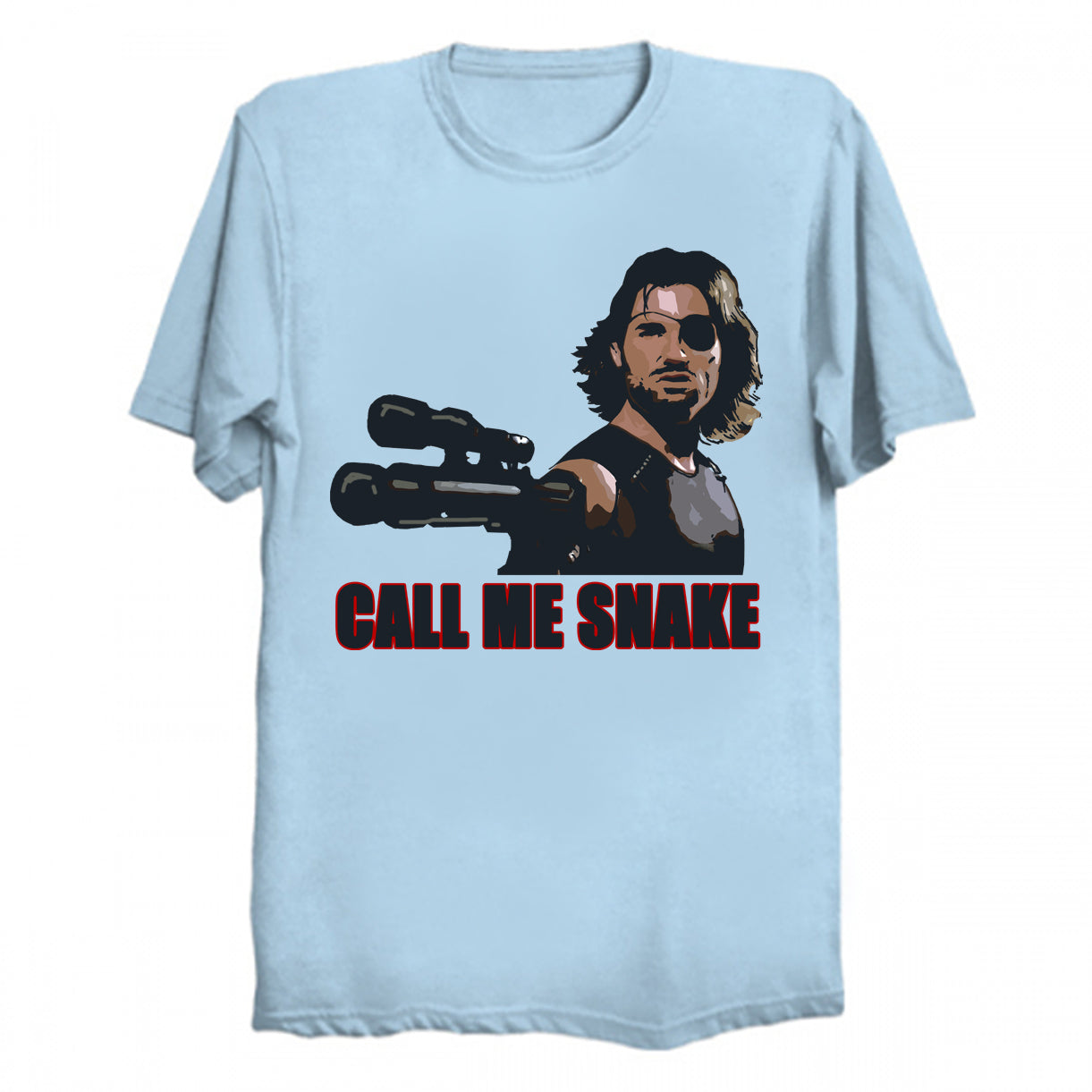 Escape From New York - Plissken - 'Call Me Snake' T-Shirt (various colors)