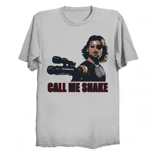 Escape From New York - Plissken - 'Call Me Snake' T-Shirt (various colors)