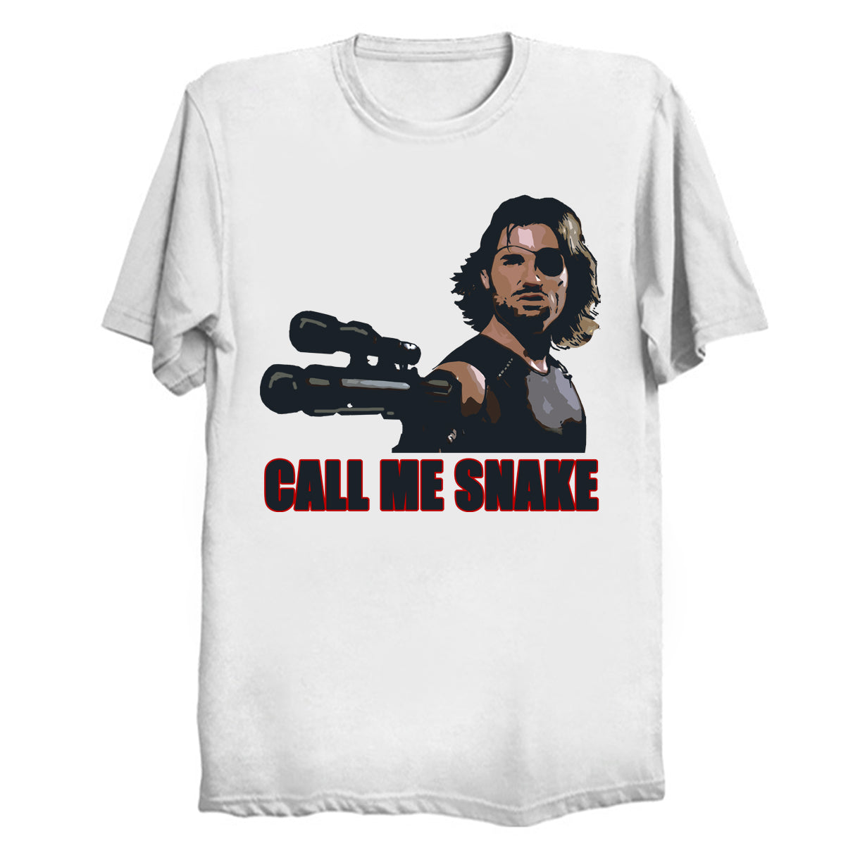 Escape From New York - Plissken - 'Call Me Snake' T-Shirt (various colors)