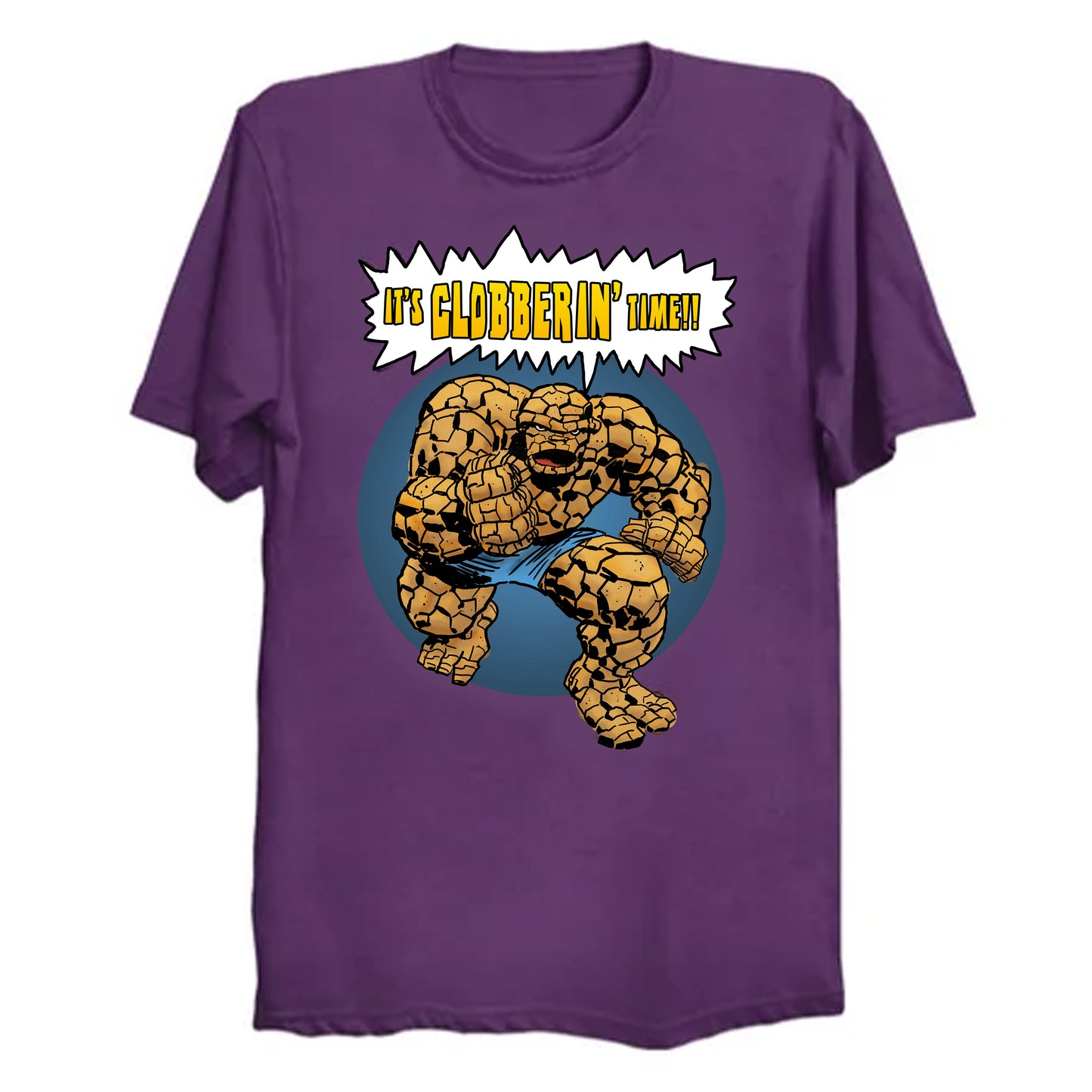 Ben Grimm - It's Clobberin' Time T-Shirt  (various colors)