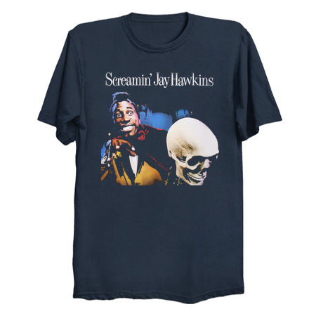 Screamin' Jay Hawkins T-Shirt (various colors) T-Shirt