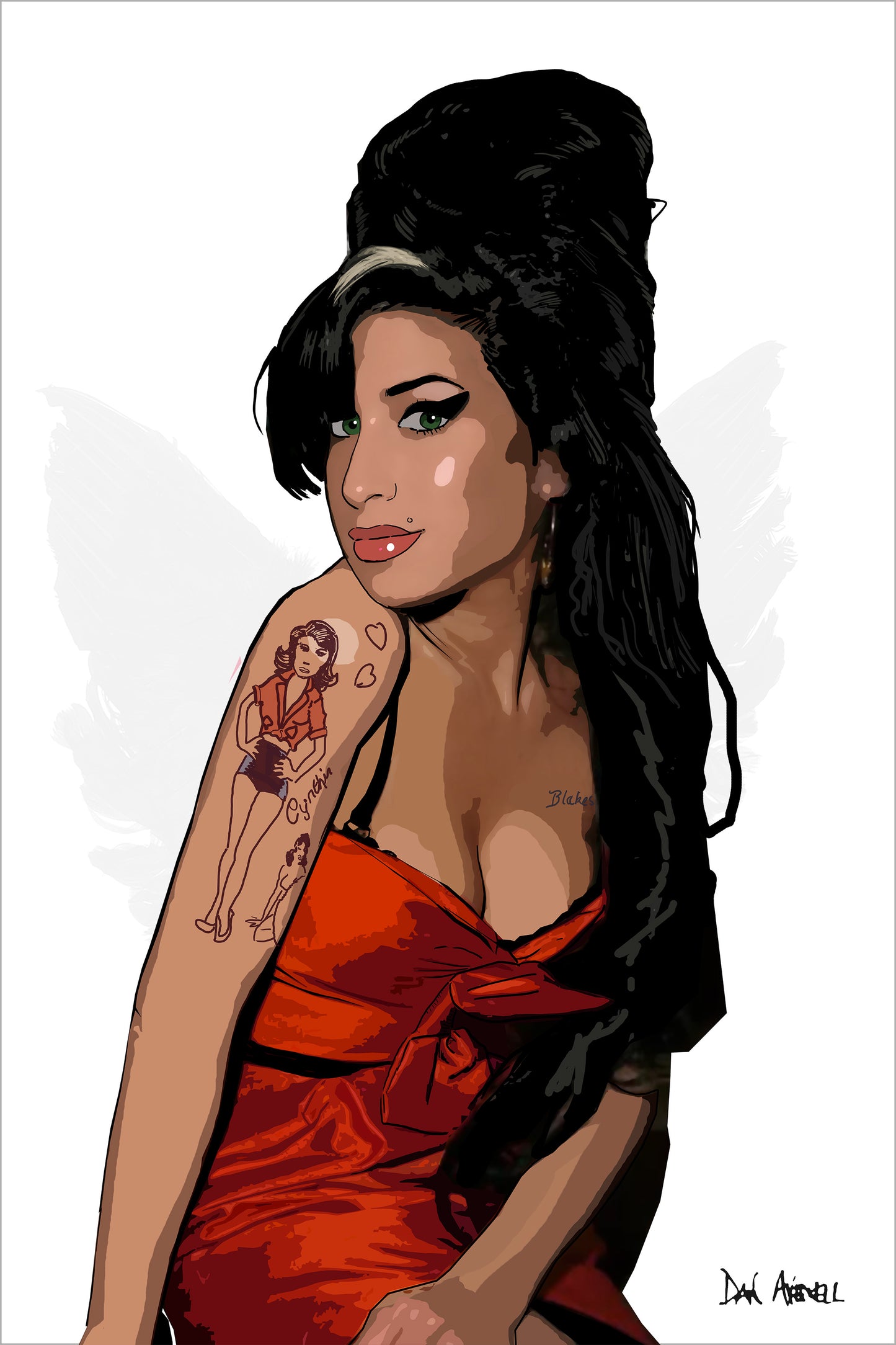 Amy Winehouse-  Art Print/Poster