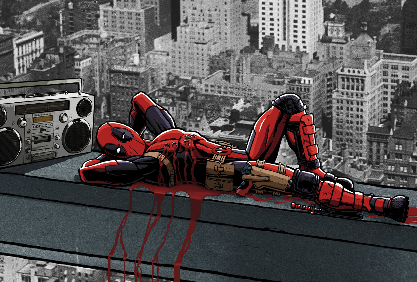 Deadpool: The Degenerate Regenerates - Art Print/Poster