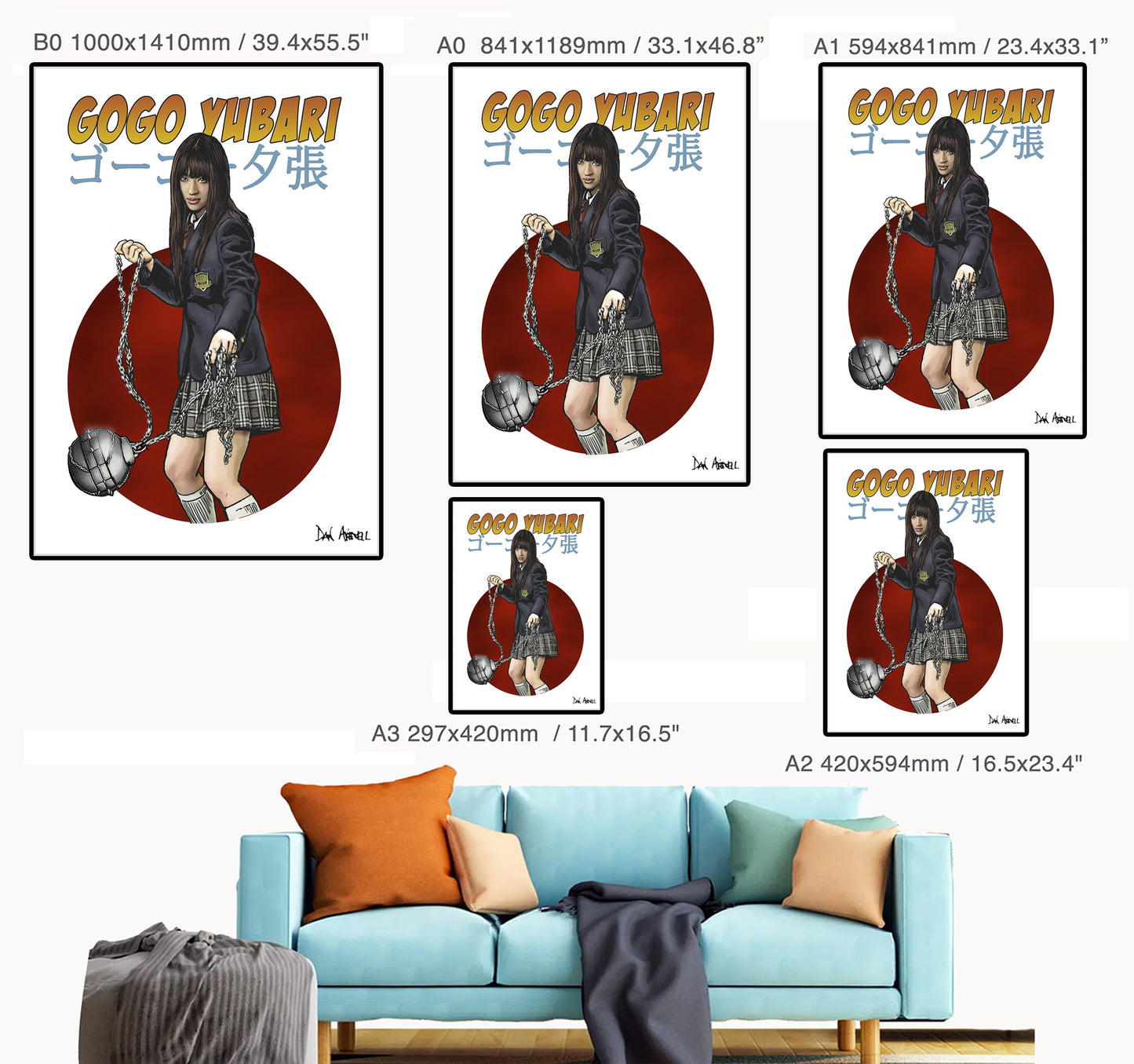 Tarantino: Kill Bill - Gogo Yubari - Art Print/Poster