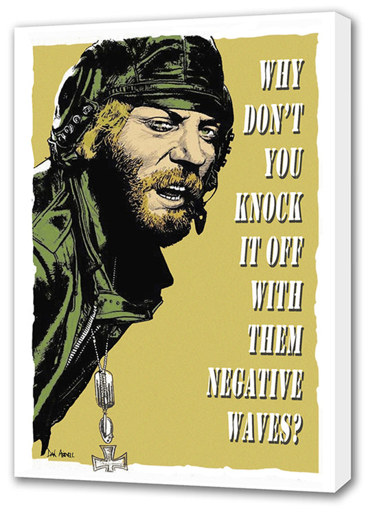 Kelly's Heroes - Oddball Says - Mounted Canvas