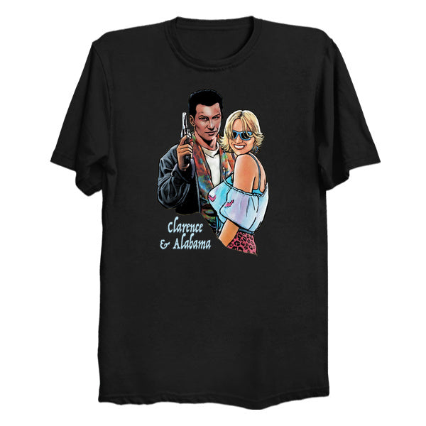 Tarantino: True Romance - Clarence and Alabama T-Shirt (Various Colors)