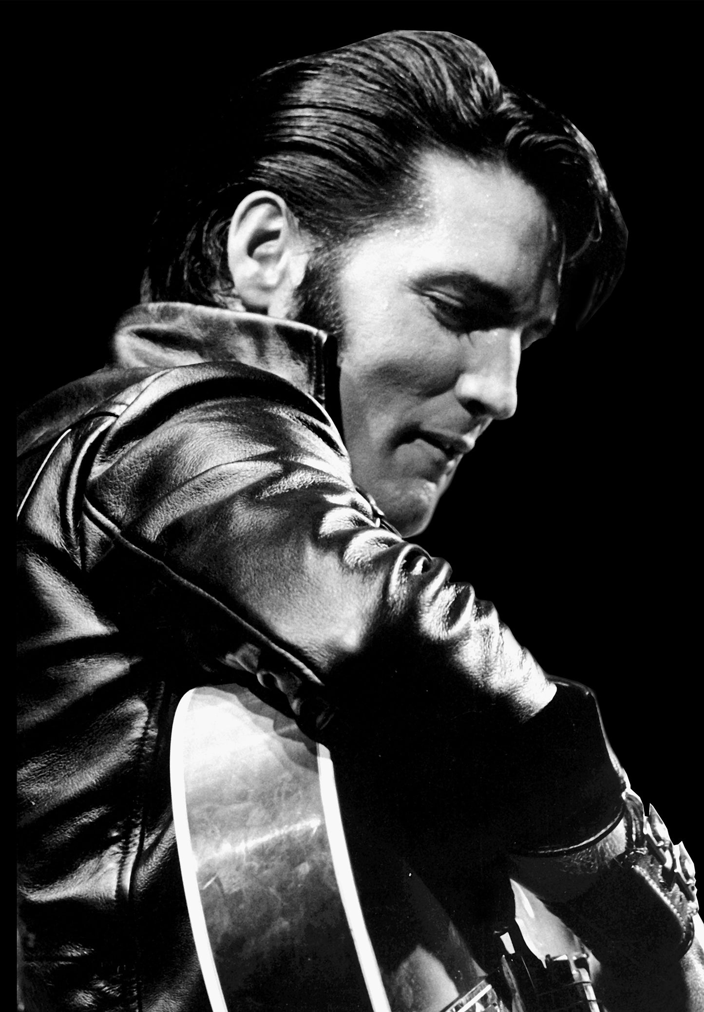 Elvis Presley The King Of Rock & Roll Who Will Never Die - Art Print/Poster