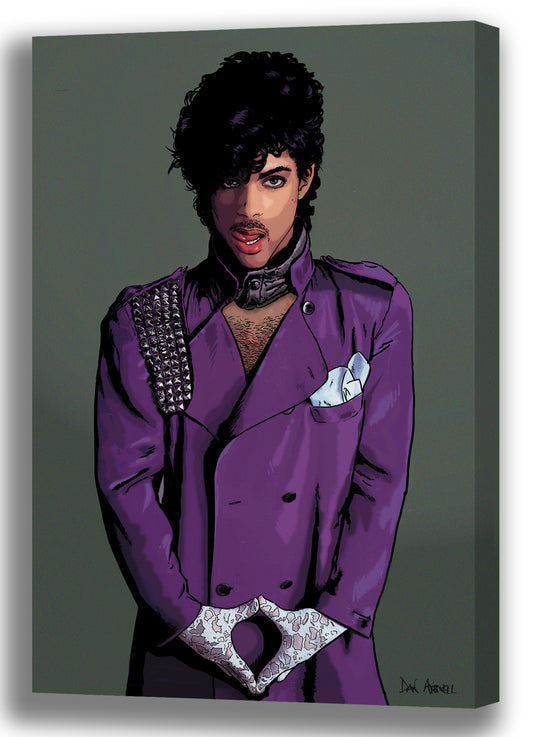 Prince- Mounted Canvas (various sizes)