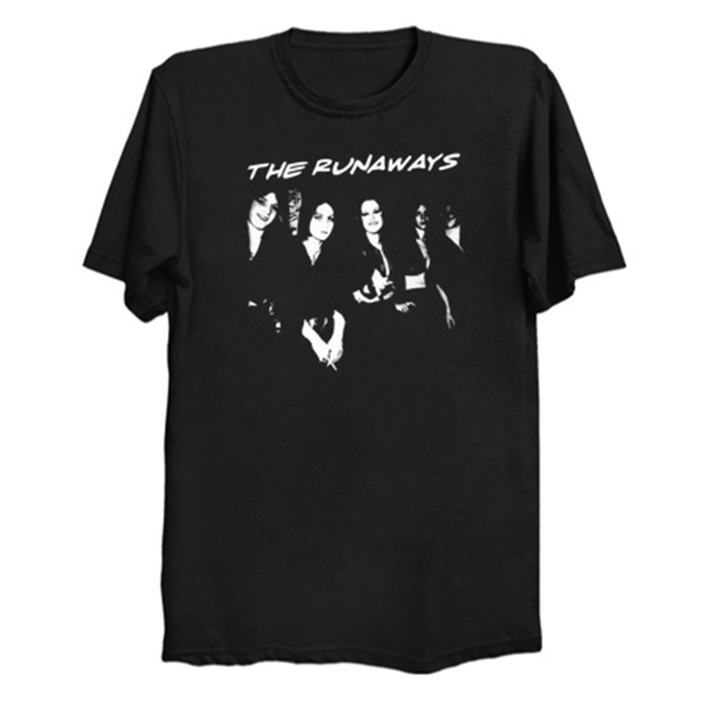 Joan Jett and The Runaways T-Shirt - b/w