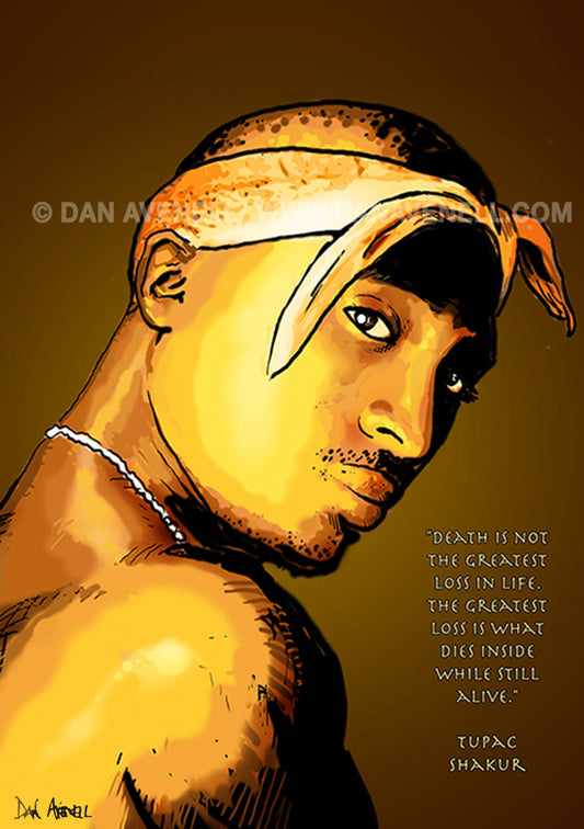 Tupac Shakur - Art Print/Poster (various sizes)
